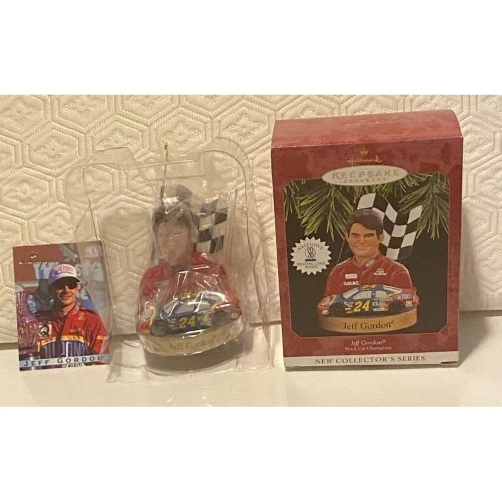 Jeff Gordon Nascar Hallmark Keepsake Ornament 1997 Stock Car Champions Series